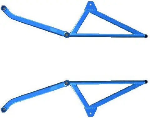 Cusco Power Brace Front Member Gh8 Grb Gvb Wrx/Sti (Retains Factory Bumper Beam) 1