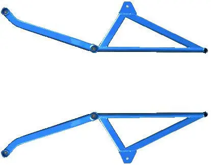 Cusco Power Brace Rear Member Rear Cz4a Evo 10 (Must Modify Heat Shield) 1