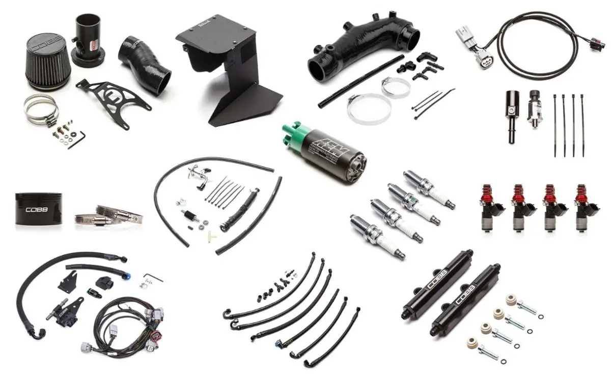 Cobb 15-18 Subaru Sti Nexgen Stage 2 + Flex Fuel Power Package - Black 1