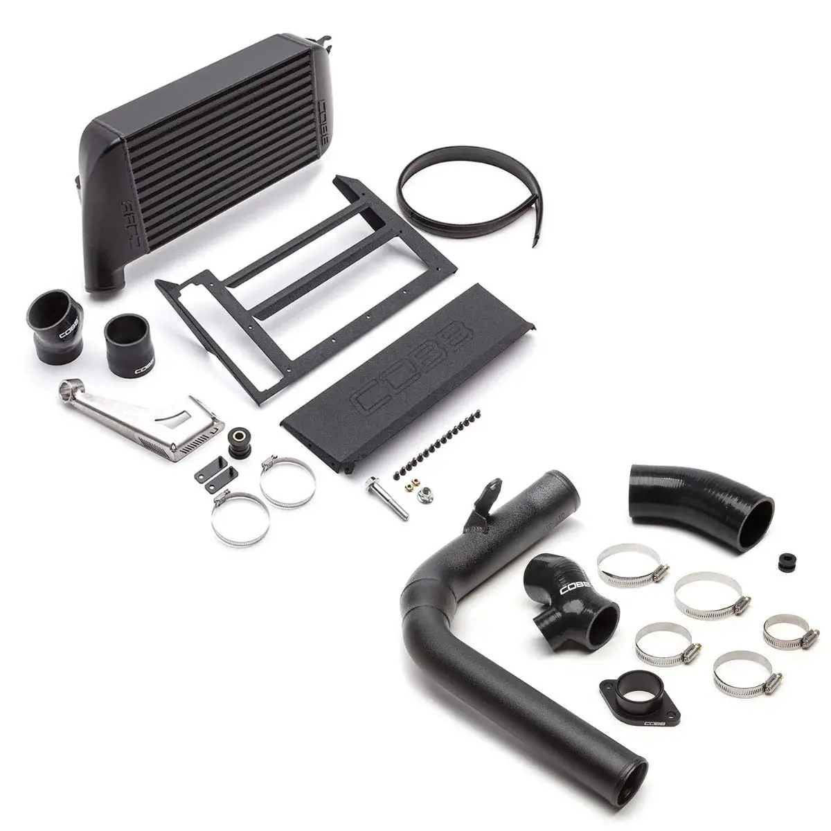 Cobb 2015-2021 Subaru Wrx Top Mount Intercooler Kit - Black 1