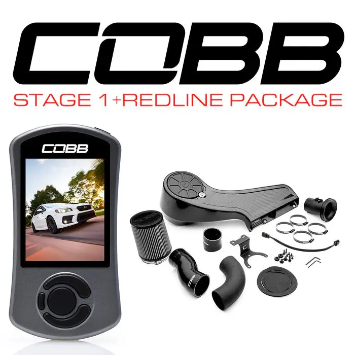 Cobb 15-21 Subaru Wrx Stage 1+ Redline Carbon Fiber Power Package 1