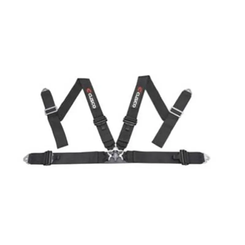 Cusco Universal 4 Point 3In Shoulder 3In Lap W/ Eyebolts (7/16-20Unf Thread) Racing Harness - Black 1