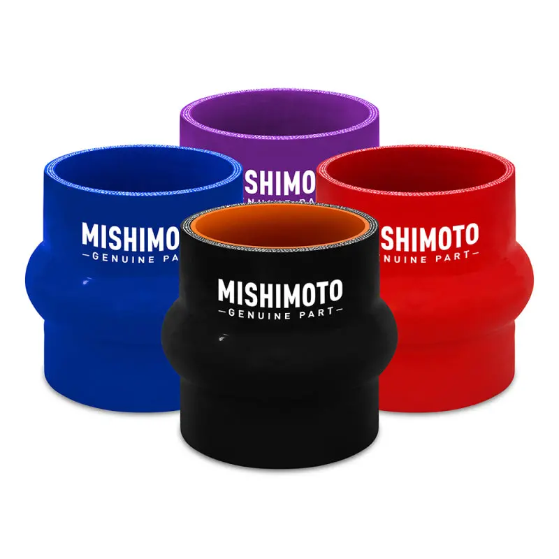 Mishimoto 2.5In Black Hump Hose Coupler 2