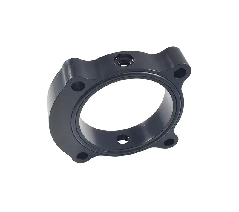 Torque Solution Throttle Body Spacer Hyundai Sonata 2.0T  - Black 1