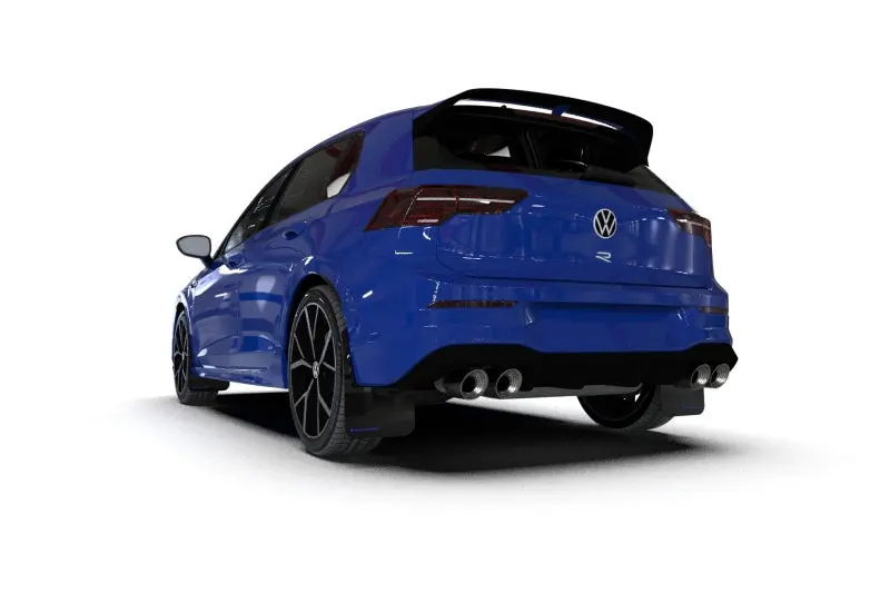Rally Armor Mk8 Black Mud Flaps With Blue Logo – Volkswagen Golf Gti/R (Ur Fit) 2