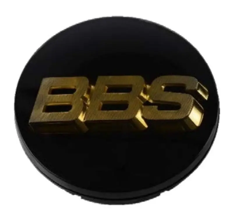 Bbs Center Cap 70.6Mm Black/Gold (3-Tab) (56.24.080) 1