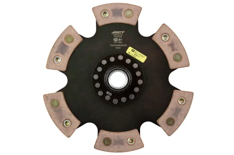 Act 2009 Mitsubishi Lancer 6 Pad Rigid Race Disc 1
