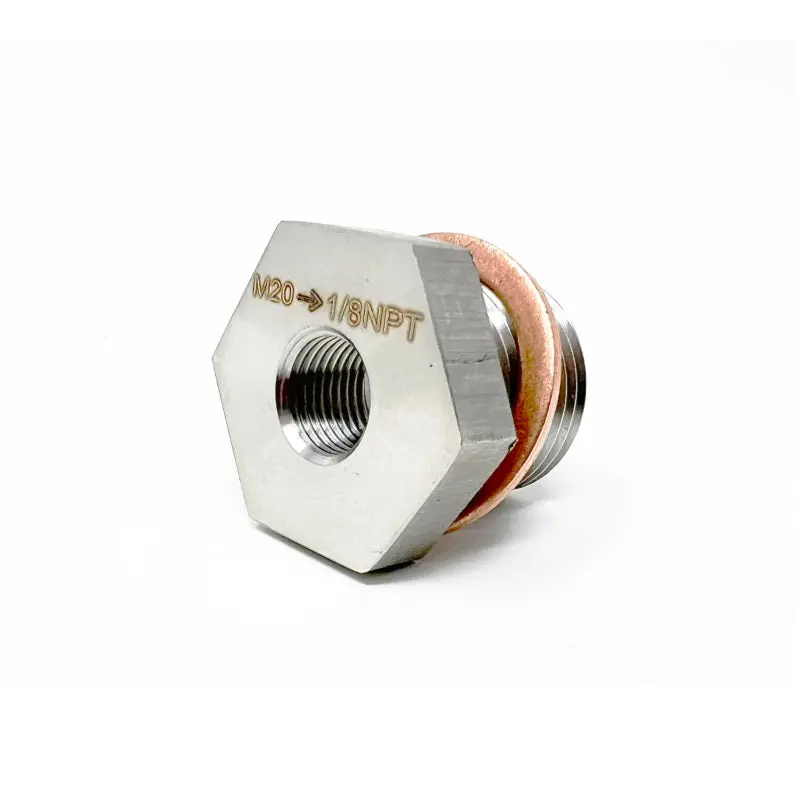 Torque Solution Subaru M20-1.5 To 1/8 Npt Sensor Adapter Plug 1