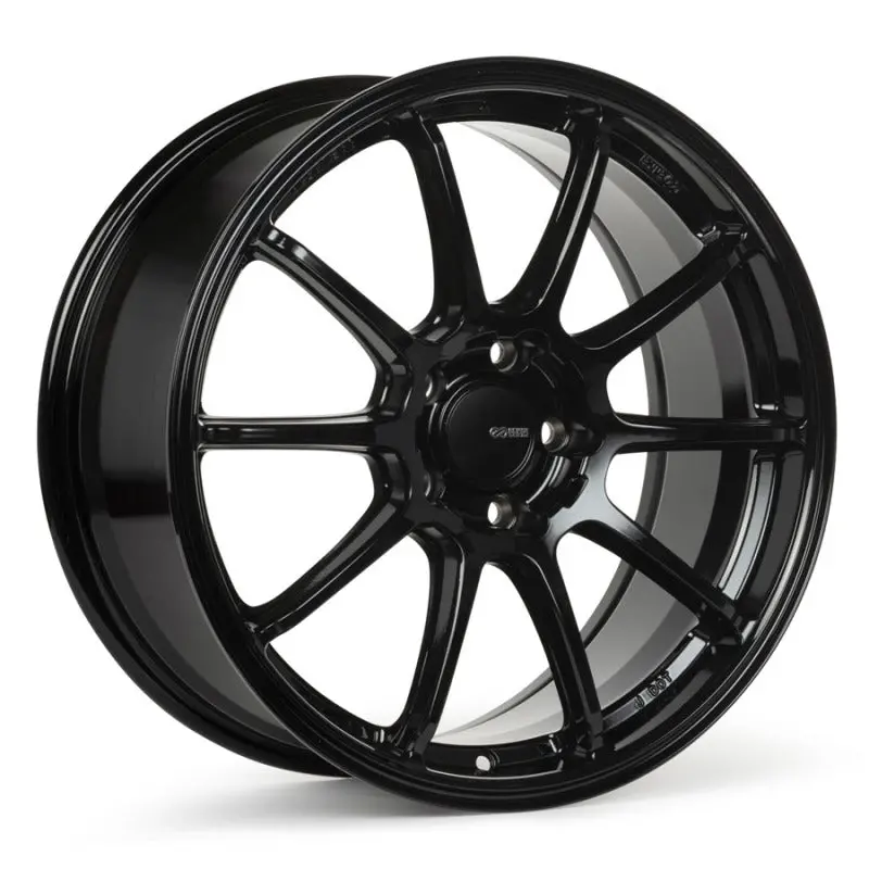 Enkei Triumph 18X8 5X112 45Mm Offset 72.6Mm Bore Gloss Black Wheel 1