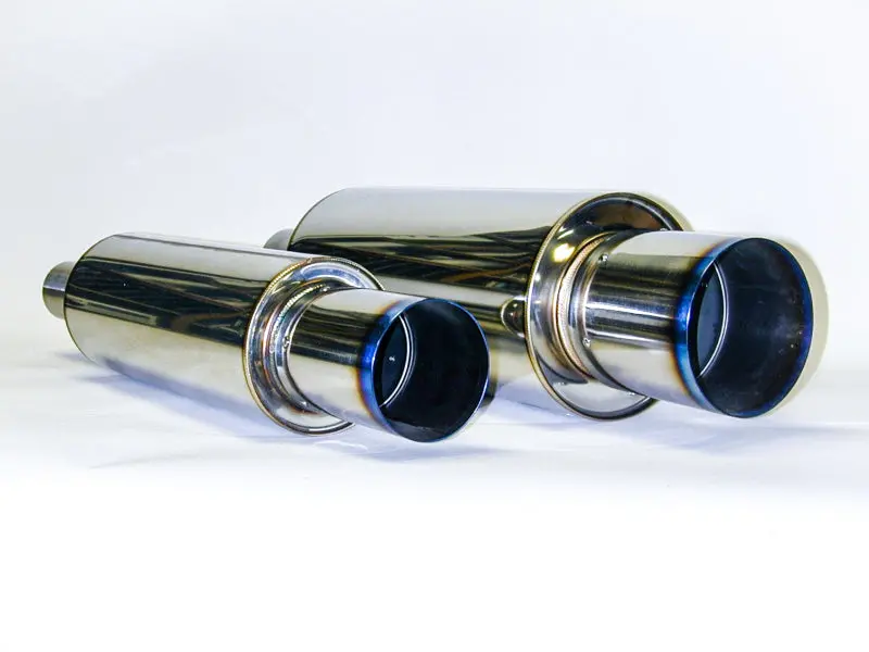 Hks Universal Stainless Hi Power 170Mm Titanium Muffler 1