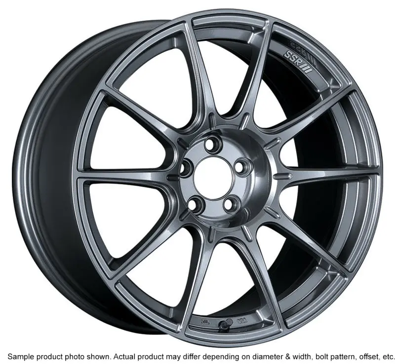 Ssr Gtx01 18X8.5 5X114.3 44Mm Offset Dark Silver Wheel 1