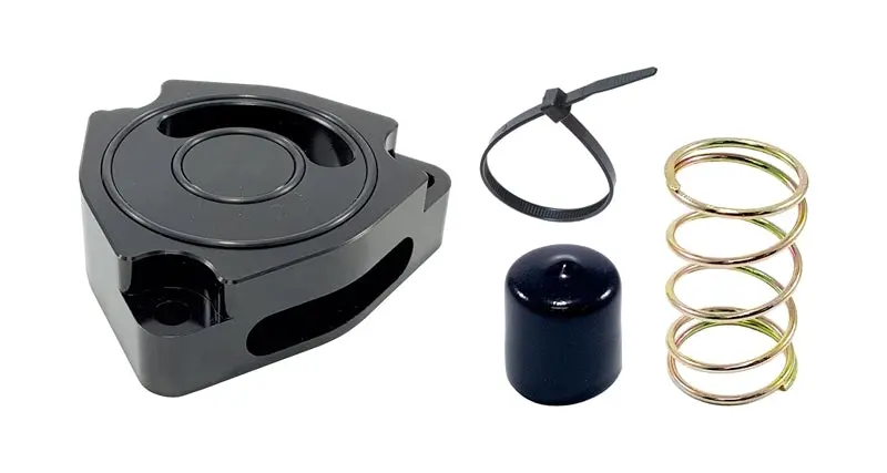 Torque Solution Blow Off Bov Sound Plate (Black) 14+ Kia Forte Koup Turbo 1
