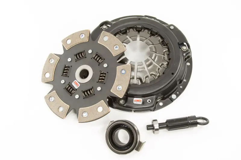 Comp Clutch Subaru 06-16 Wrx 2.5L Push Style 230Mm Stage 4 6 Pad Ceramic Clutch Kit 1