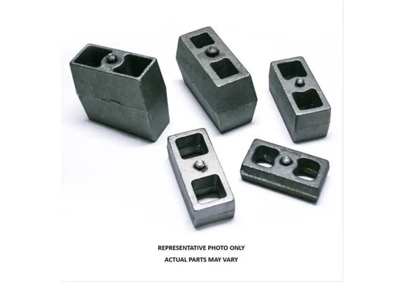 Superlift 4-Inch Rear Lift Block Kit – Universal Fit W/ 9/16" Pin Hardware (Pair) 1