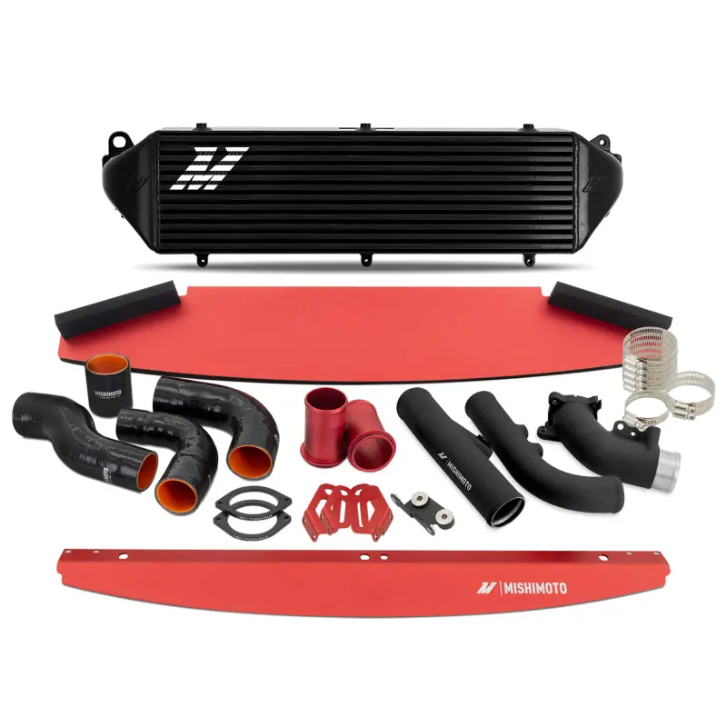 Mishimoto 2023+ Toyota Gr Corolla Intercooler & Pipe Kit - Black Cooler - Black Pipes 1