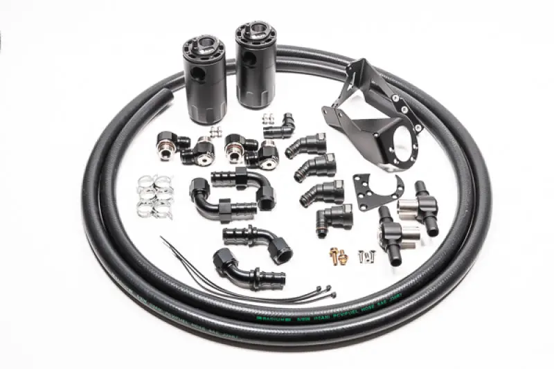 Radium Engineering Dual Catch Can Kit Nissan R32 Skyline Gt-R Fluid Lock 1