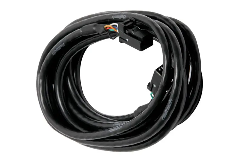 Haltech Can Cable 8 Pin Black Tyco To 8 Pin Black Tyco 3000Mm (120In) 1