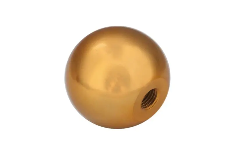 Torque Solution Billet Shift Knob (Gold): Universal 12X1.5 1