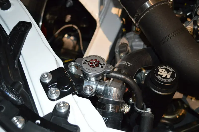 Csf 13+ Brz / 13-20 Toyota 86 / 22+ Gr86 Aluminum Filler Neck W/ High Pressure Radiator Cap 2