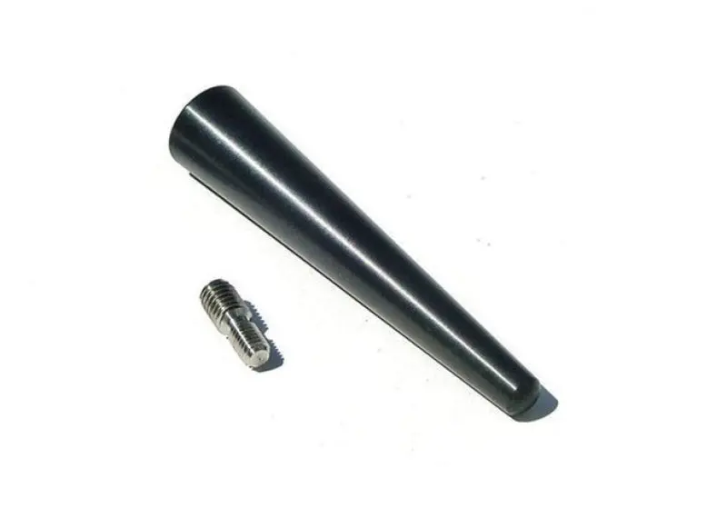 Torque Solution Black Billet Short Antenna Ford F-150 / F-Series 2009-2015 1