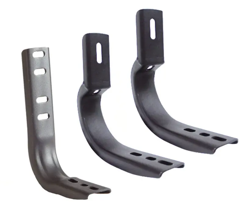 Go Rhino 2022 Toyota Tundra Crew Max / Double Cab 4Dr Brackets (For Oe Xtreme Sidesteps) - Tex. Blk 1