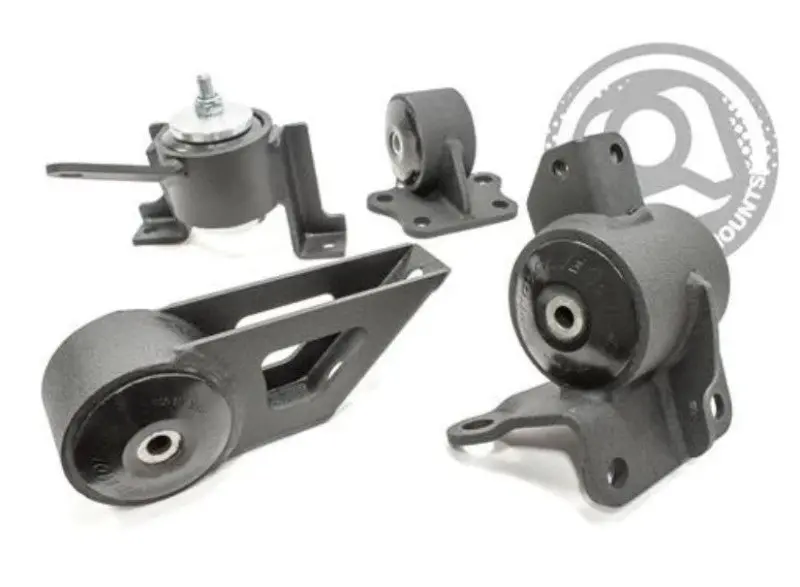Innovative Black Steel Engine Mounts With 95A Bushings For Lotus Elise/Exige (2005–2012, 2Zz Engine) 1