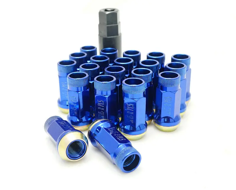 Wheel Mate Muteki Sr45r Lug Nut Kit 12X1.25 - Blue 1