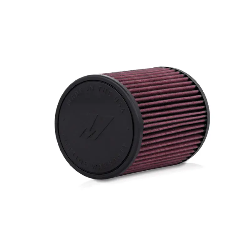 Mishimoto Universal Fit, Performance Air Filter, 2.75In Inlet, 6In Filter Length Red 1
