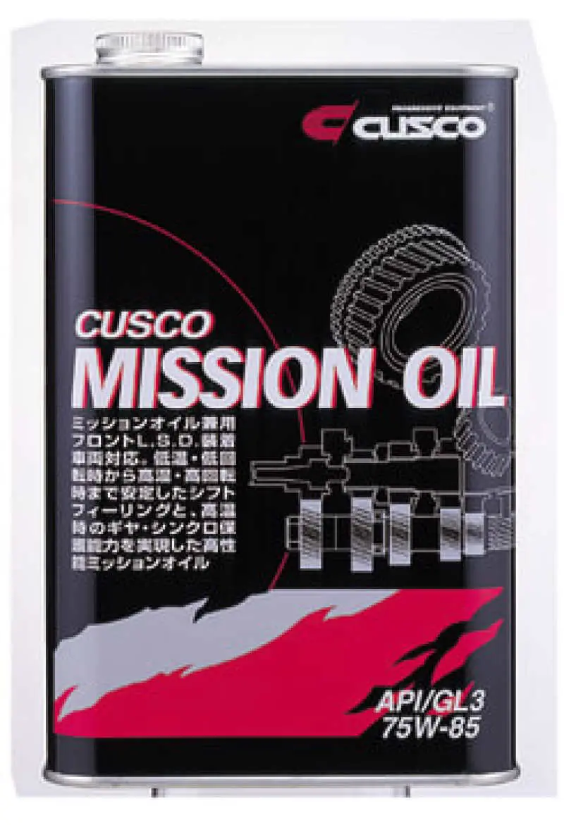 Cusco Transmission Oil 75W-85 Ff-Mr-4Wd Front 1L (Mineral Non-Synthetic) 1