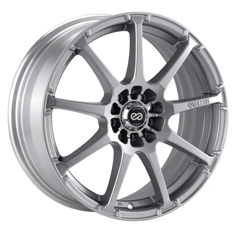 Enkei Edr9 16X7 5X100/114.3 38Mm Offset 72.6 Bore Diameter Silver Wheel 1