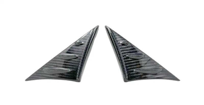 Torque Solution 2020+ Toyota Gr Supra Mkv A90 / A91 Anti-Buffeting Wind Deflectors 1