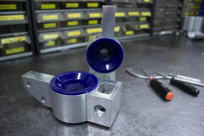 Superpro 2012 Volkswagen Golf R Base Front Lower Inner Rearward Control Arm Bushing & Mount Assembly 2
