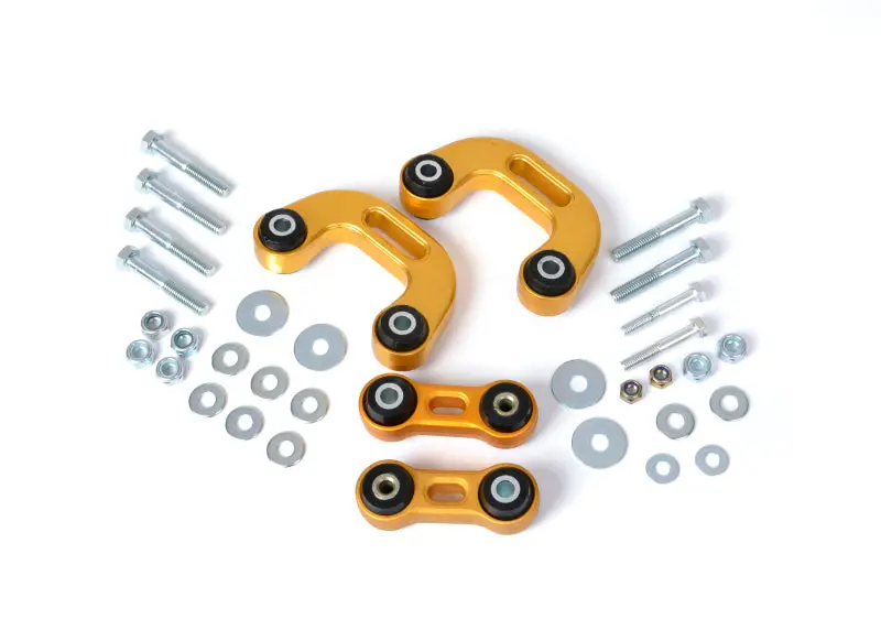 Whiteline 93-00 & 03-07 Subaru Impreza Non-Turbo Front&Rear Sway Bar Link Conv Kit - Extra H/D Alloy 1