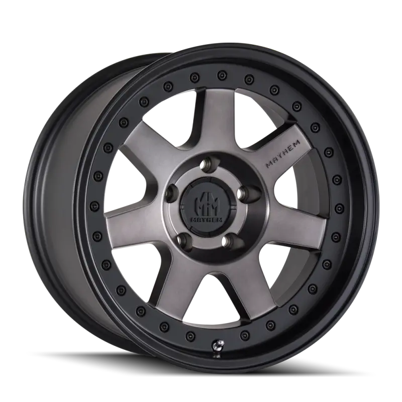 Mayhem Prodigy 18X9 Alloy Wheel – 6X120 Bolt Pattern, 0Mm Offset, 66.9Mm Hub Bore, Matte Black With Dark Tint 1