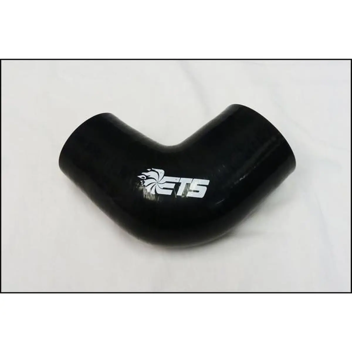 Ets 1.75" - 2.5" 90 Degree Black Silicone Coupler 1