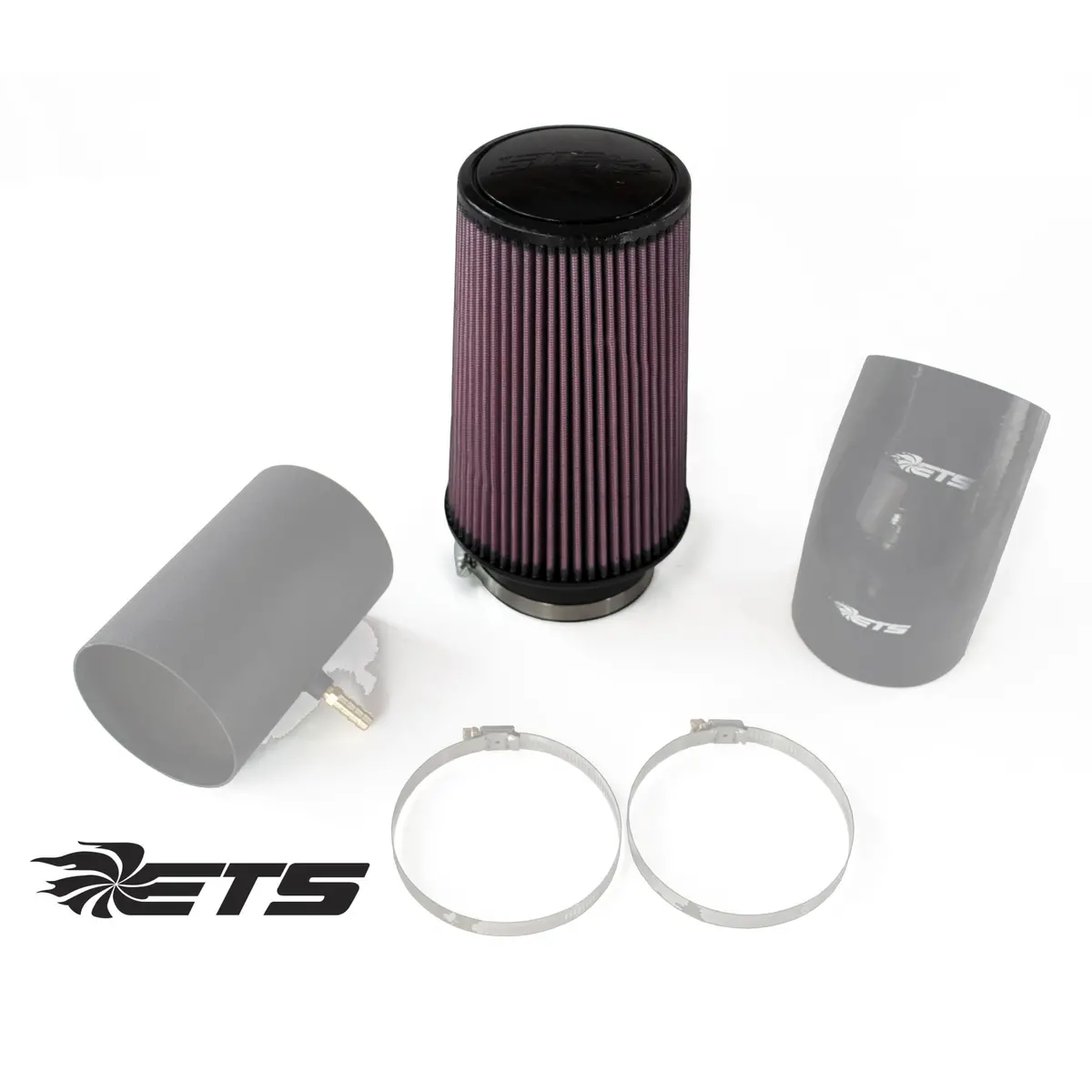 Ets Evolution 8/9 4" Turbo Kit Intake Air Filter 1