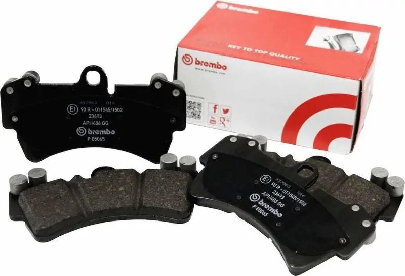Brembo 06-07 Subaru Impreza Rear Premium Nao Ceramic Oe Equivalent Pad 1