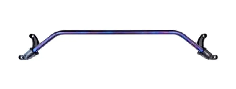 Torque Solution Subaru 08-21 Wrx/Sti Strut Brace - Titanium Burnt Purple / Blue 1