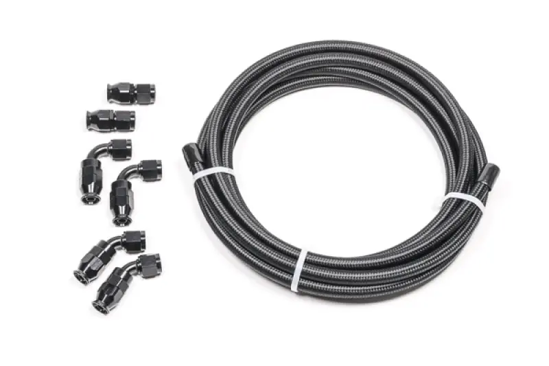 Radium Engineering 8An Universal Ptfe Hose Kit - Black Carbon 1