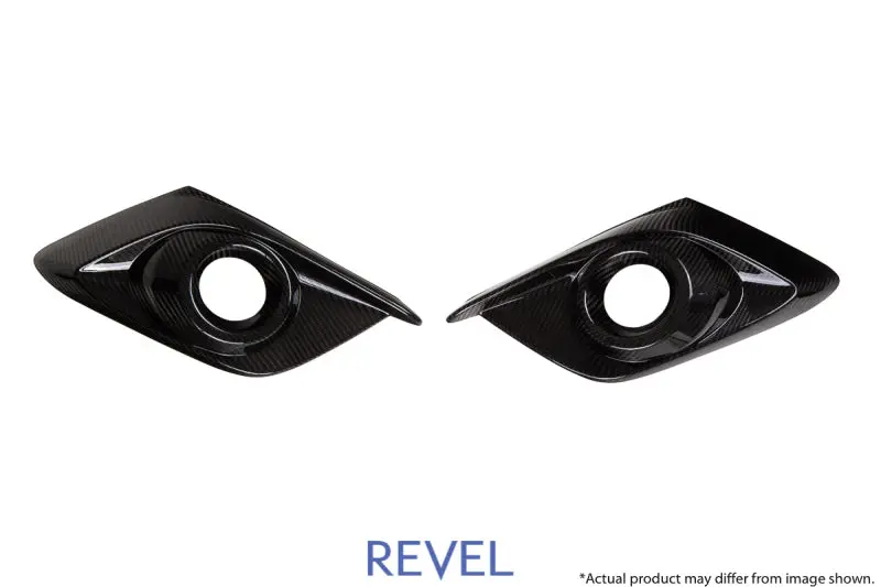 Revel Gt Dry Carbon Fog Light Covers (Left & Right) 14-17 Mazda Mazda3 - 2 Pieces 1