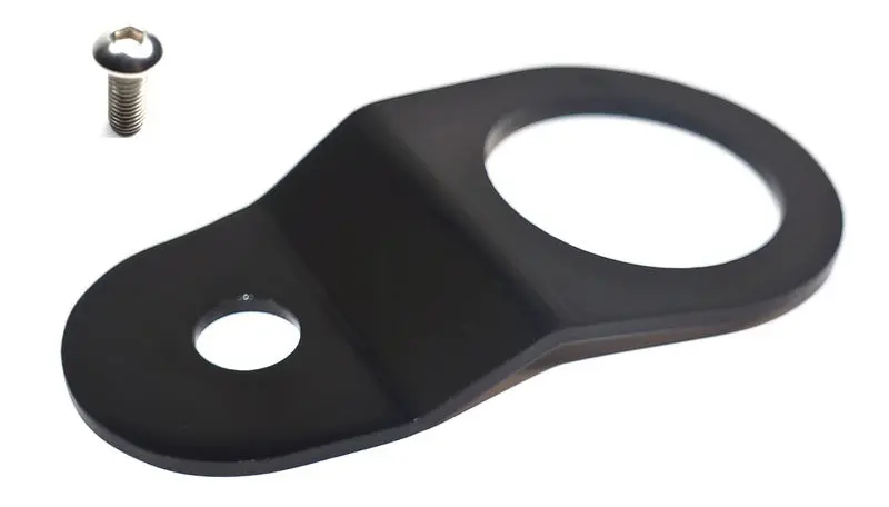 Torque Solution Radiator Mount (Black) : Mitsubishi Evolution 7/8/9 1