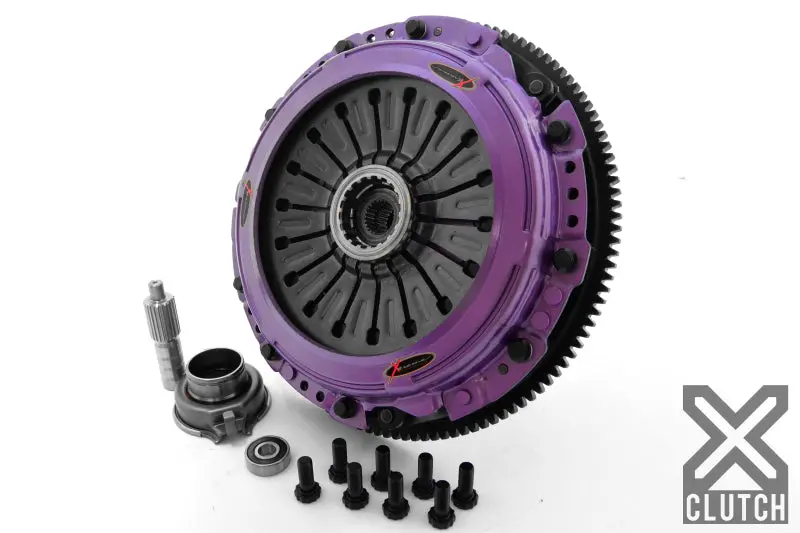 Xclutch 15-21 Subaru Wrx Sti Base 2.5L 9In Twin Solid Organic Clutch Kit 1