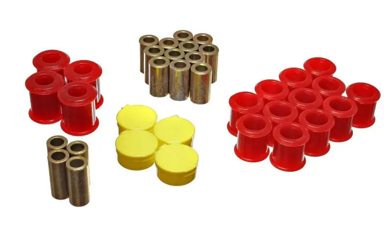 Energy Suspension 89-94 Nissan 240Sx (S13) Red Rear Control Arm Bushing Set 2