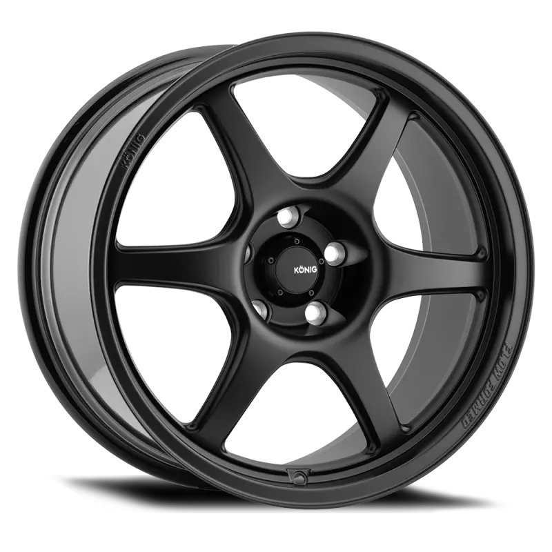 Konig Hexaform 18X10b 5X120 Et33 Matte Black 1