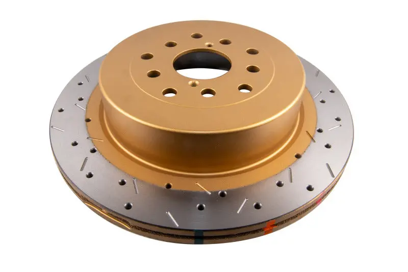 Dba 01-07 Subaru Wrx/Sti 10 Stud Hole Rear Drilled & Slotted 4000 Series Rotor 1