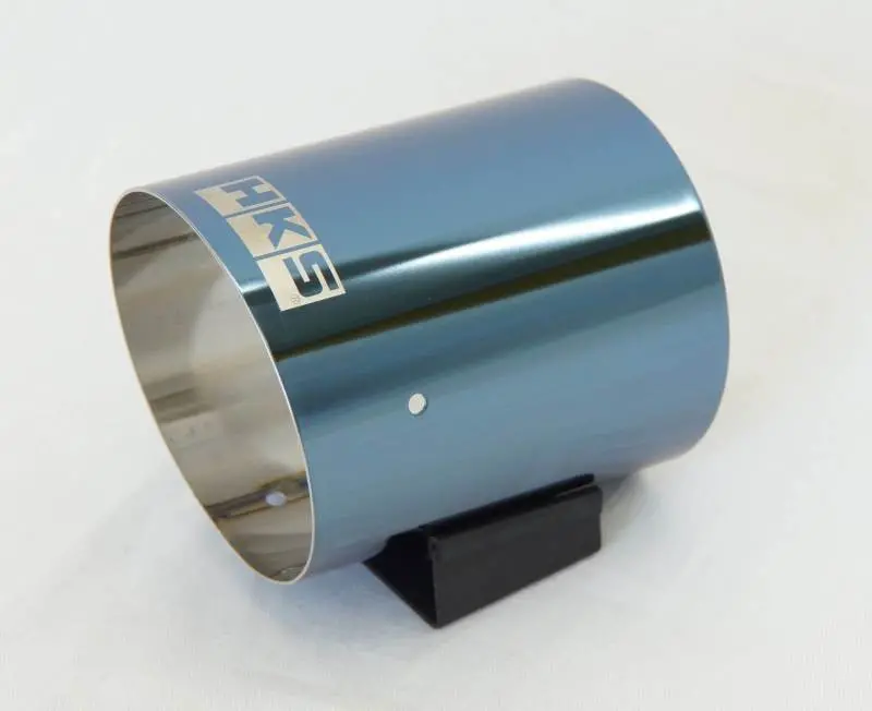 Hks Hi-Power Spec-L Tail Tip Cover 94Mm - Blue-Sus Tip 1