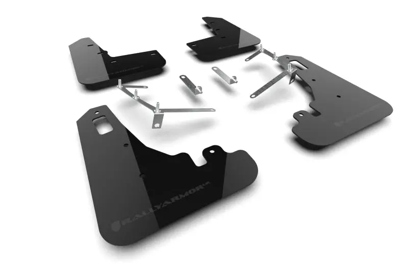Rally Armor 22-25 Subaru Brz / Toyota Gr86 Black Ur Mud Flap W/Dark Grey Logo 1
