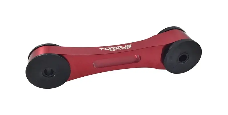 Torque Solution Billet Aluminum Pitch Stop Tranny Mount: Subaru - Red 1