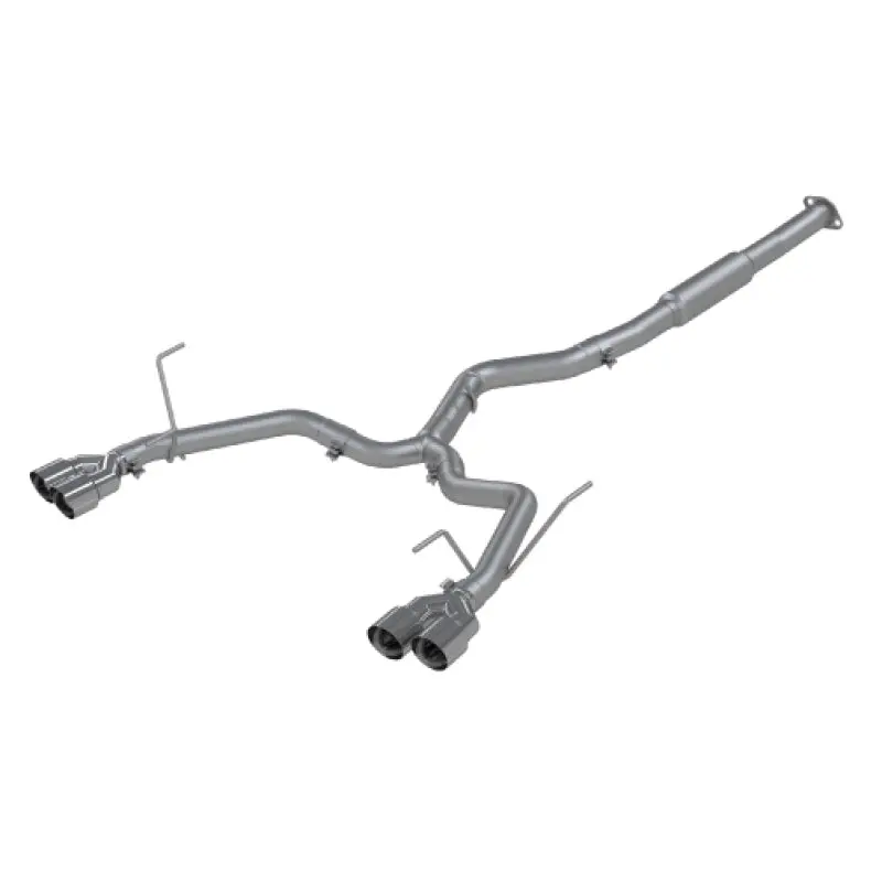 Mbrp 15-19 Subaru Wrx 2.0L/Sti 2.5L 3In Dual Split Rear Exit W/ 3.5In Tips - T304 (Race Version) 1