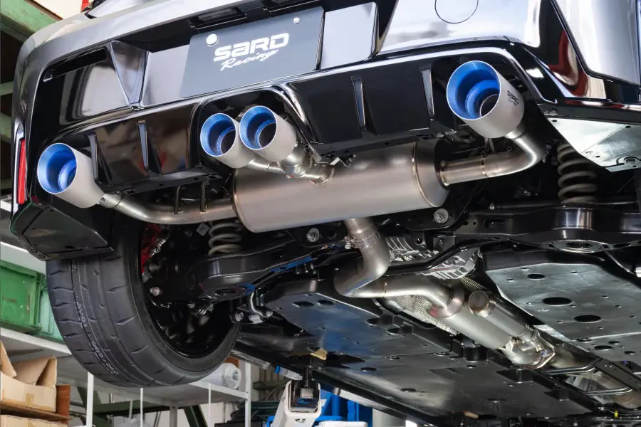 Sard Gr Corolla Gt1 Tiz Muffler Exhaust System - Titanium 2